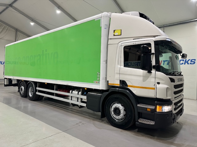Scania P280 6×2 Rear Lift Day Cab Fridge Box