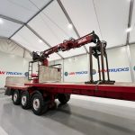 Corus Tri Axle Flatbed Brick Grab Trailer - thumbnail