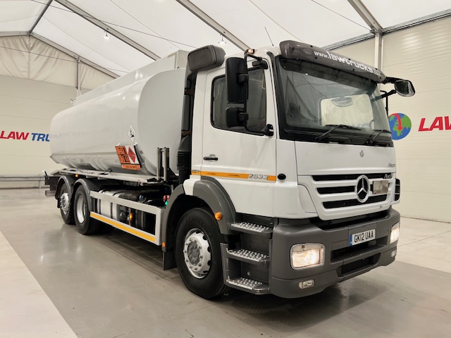 Mercedes Axor 2533 6×2 20000 Litre Tanker
