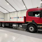 Scania P320 6×2 10 Tyre Rear Lift Flatbed - thumbnail