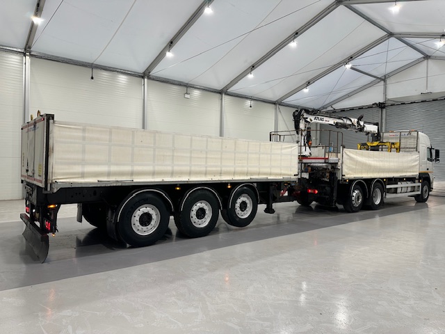 Volvo FM 450 Dropside Brick Grab Drawbar