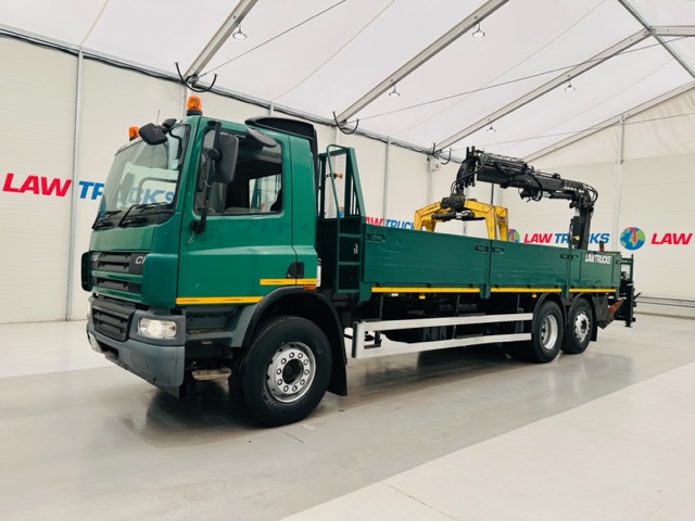 DAF CF75 310 Rear Lift Day Cab Dropside Brick Grab