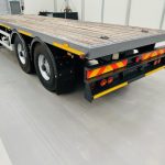 Fruehauf  Tri Axle Flatbed Drawbar Trailer - thumbnail
