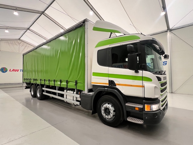 Scania P280 6×2 10 Tyre Rear Lift Curtainsider