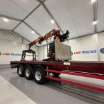 Montracon Tri Axle Flatbed Brick Grab Trailer - thumbnail