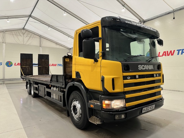Scania 114 340 6×2 Rear Lift Day Cab Beavertail