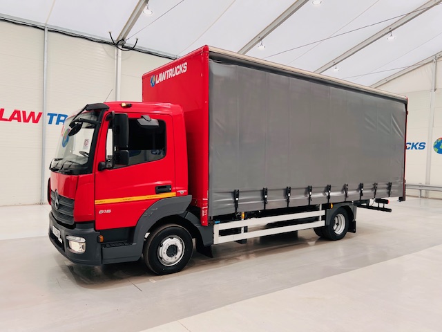 Mercedes Atego 816 Day Cab Curtainsider