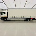 MAN TGM 18.250 Sleeper Cab Curtainsider - thumbnail