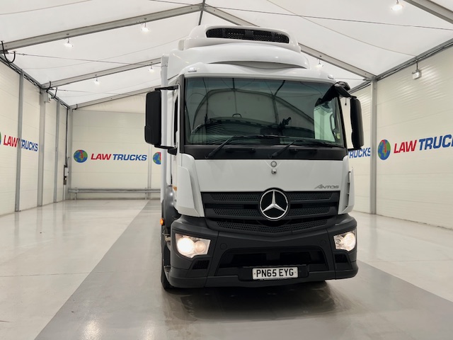 Mercedes Antos 2540 6×2 Rear Lift Day Cab Fridge Box