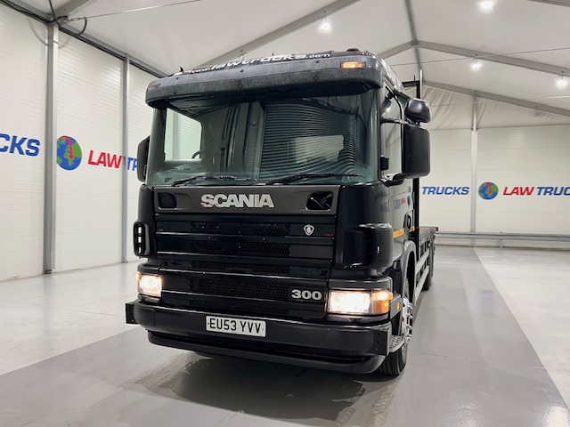 Scania P94 300 6×2 10 Tyre Rear Lift Flatbed