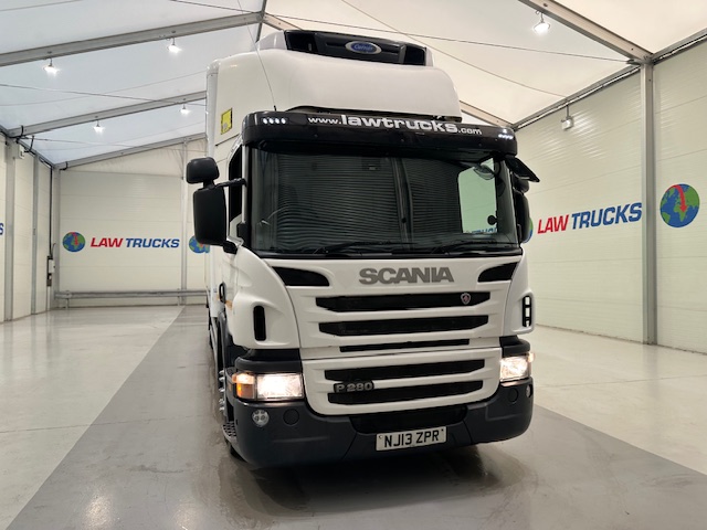Scania P280 6×2 Rear Lift Day Cab Fridge Box Manual