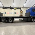 Scania R420 6×2 Rear Lift Brick Grab Drawbar - thumbnail