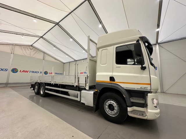 DAF CF 340 6×2 Sleeper Cab Rear Lift Dropside