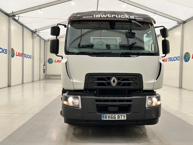 Renault C320 6×2 Day Cab Dropside with Crane
