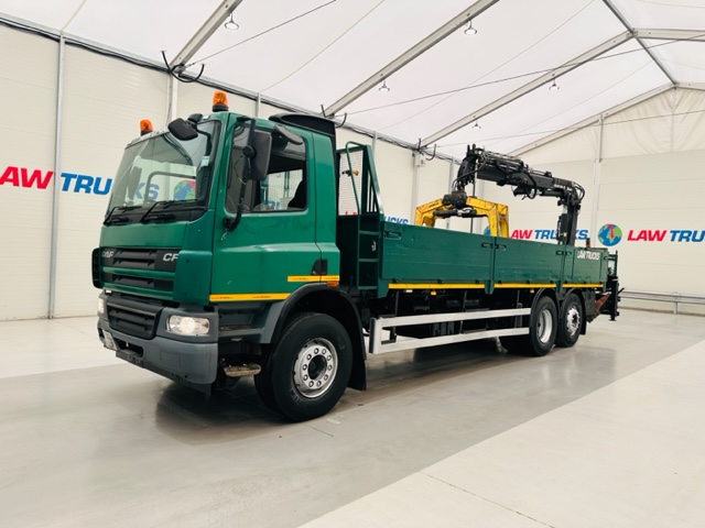 DAF CF75 310 Rear Lift Day Cab Dropside Brick Grab