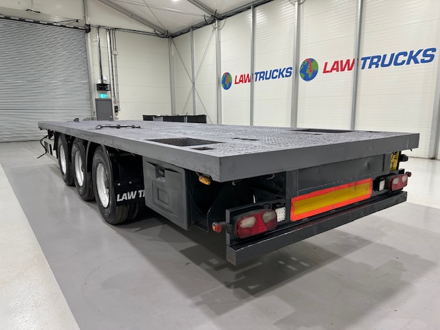 Weightlifter Tri Axle Flatbed Drawbar Trailer