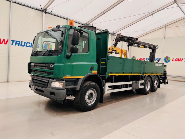 DAF CF75 310 Rear Lift Day Cab Dropside Brick Grab