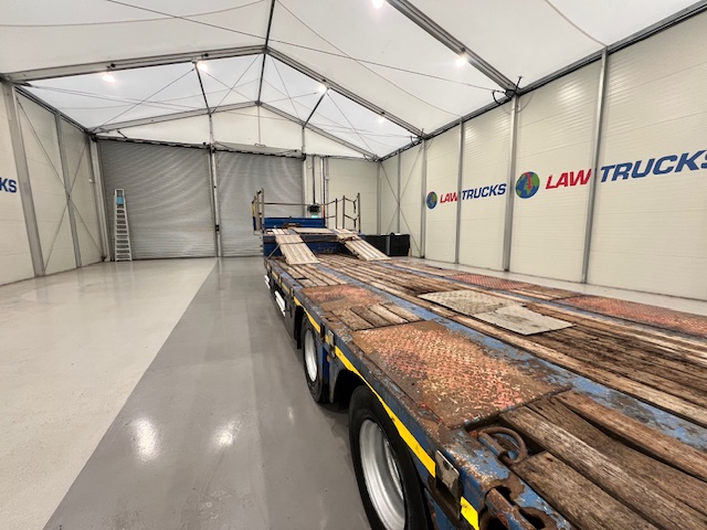 Kassbohrer Tri Axle Machinery Carrier Lowloader