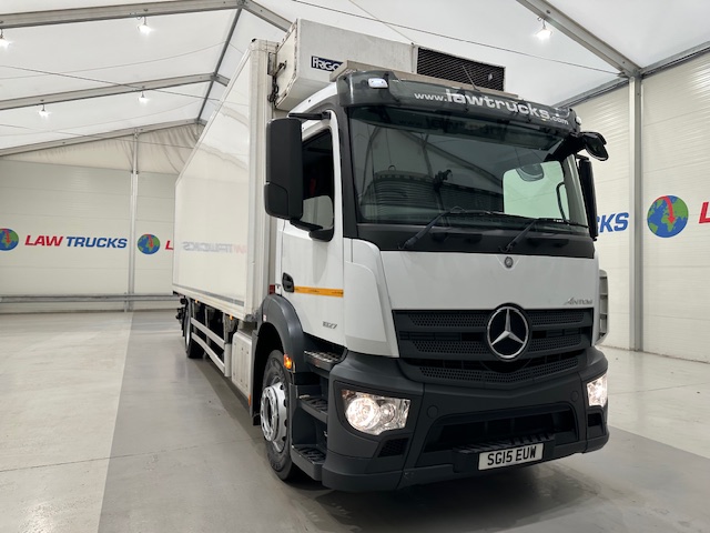 Mercedes Antos 1827 Day Cab Fridge Box