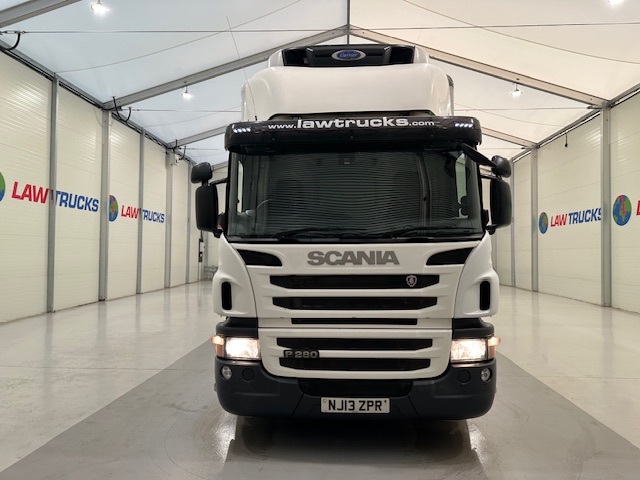 Scania P280 6×2 Rear Lift Day Cab Fridge Box Manual