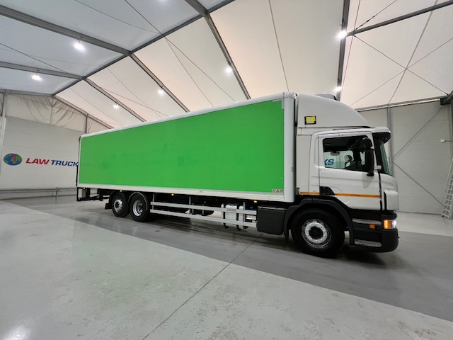 Scania P280 6×2 Rear Lift Day Cab Fridge Box