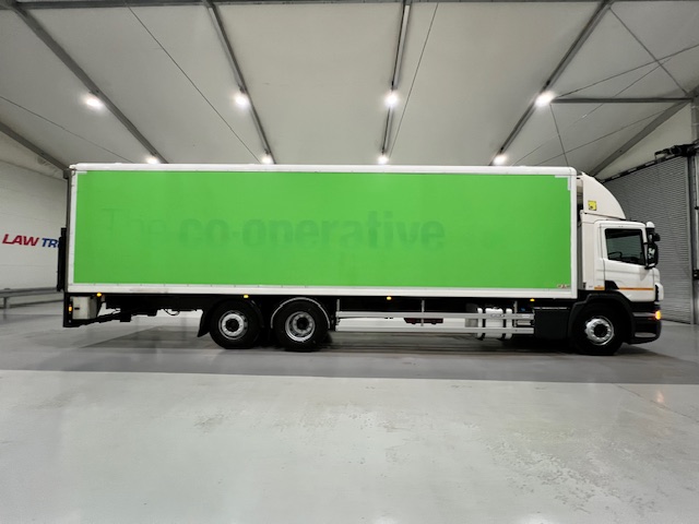 Scania P280 6×2 Rear Lift Day Cab Fridge Box