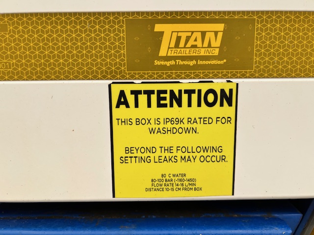Titan Thinwall V Walking Floor Aggregate Trailer