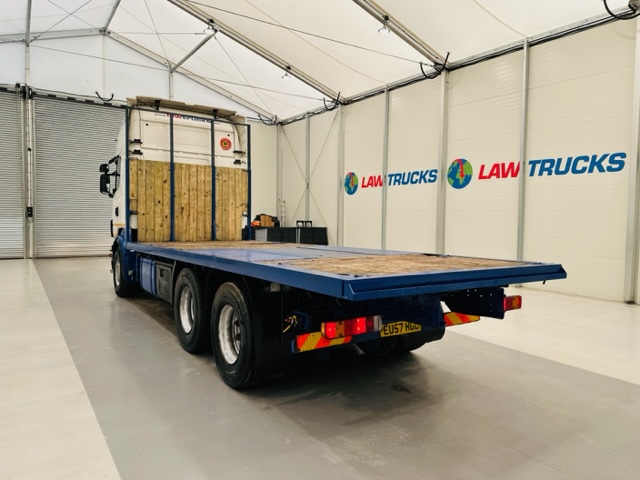 Scania R480 Rear Lift Sleeper Cab Flatbed Manual