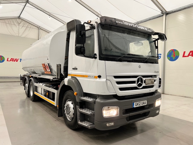 Mercedes Axor 2533 6×2 20000 Litre Tanker