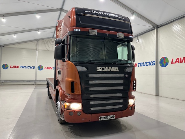 Scania R420 6×2 10 Tyre Rear Lift Flatbed Manual
