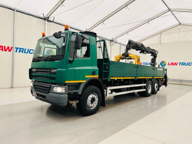 DAF CF75 310 Rear Lift Day Cab Dropside Brick Grab