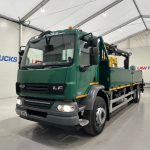 DAF LF55 220 Day Cab Dropside Crane - thumbnail