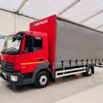 Mercedes Atego 816 Day Cab Curtainsider - thumbnail