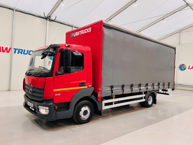 Mercedes Atego 816 Day Cab Curtainsider