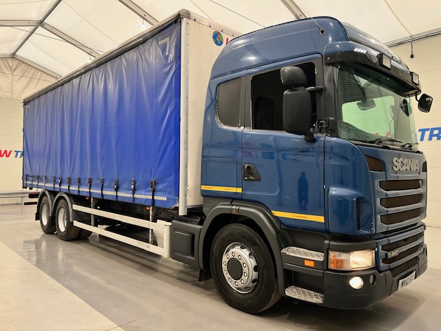 Scania G440 6×2 10 Tyre Sleeper Cab Curtainsider