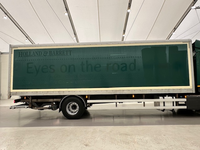Scania P250 4×2 Sleeper Cab Box Van