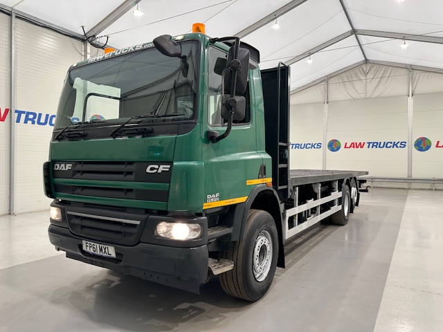 DAF CF75 310 6×2 Rear Lift Flatbed