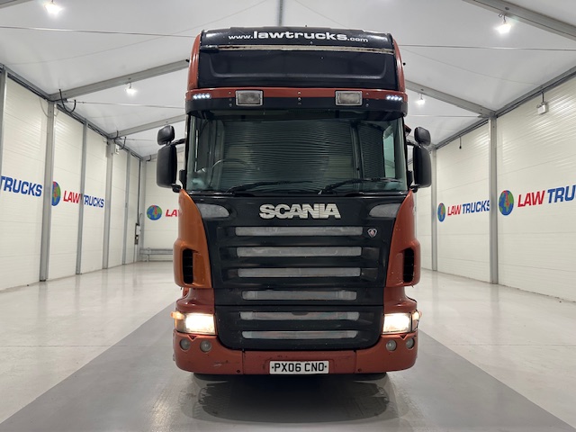 Scania R420 6×2 10 Tyre Rear Lift Flatbed Manual