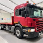 Scania P320 6×2 10 Tyre Rear Lift Flatbed - thumbnail