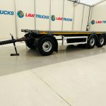Fruehauf  Tri Axle Flatbed Drawbar Trailer - thumbnail