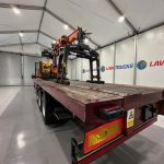 Montracon Tri Axle Flatbed Brick Grab Trailer - thumbnail