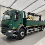 DAF LF55 220 Day Cab Dropside Crane - thumbnail