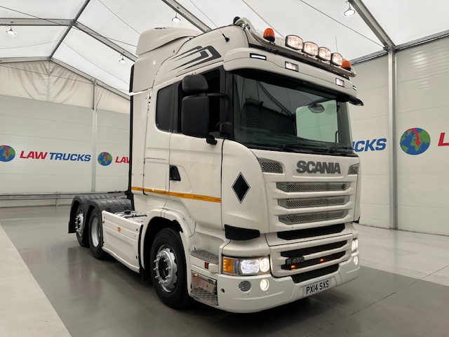 Scania R450 6×2 Rear Lift Highline Tractor Unit PTO