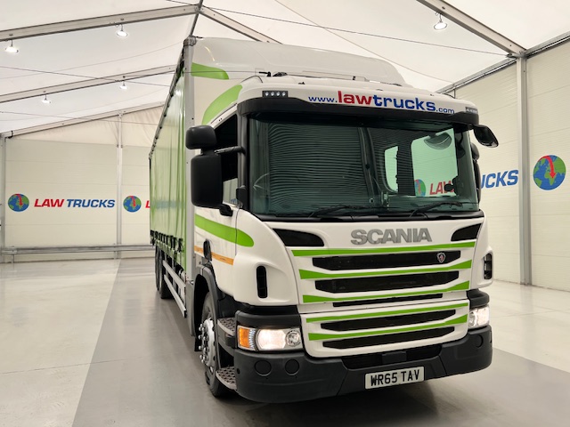 Scania P280 6×2 10 Tyre Rear Lift Curtainsider