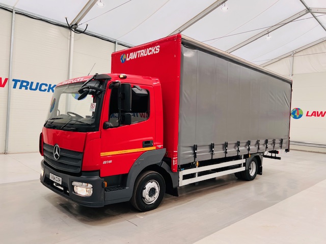 Mercedes Atego 816 Day Cab Curtainsider