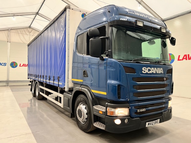 Scania G440 6×2 10 Tyre Sleeper Cab Curtainsider