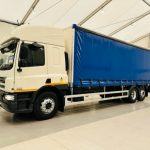 DAF CF75 310 6×2 Rear Lift Sleeper Cab Curtainsider - thumbnail