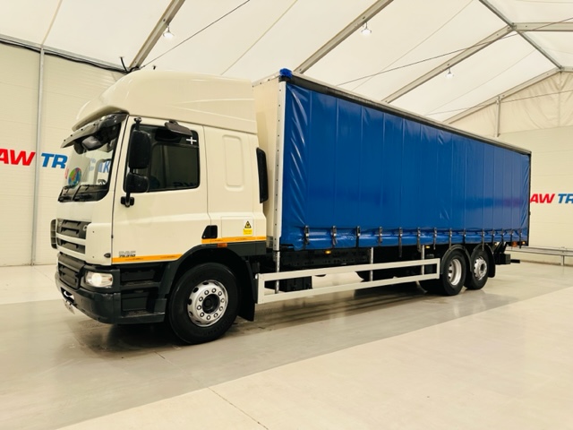 DAF CF75 310 6×2 Rear Lift Sleeper Cab Curtainsider