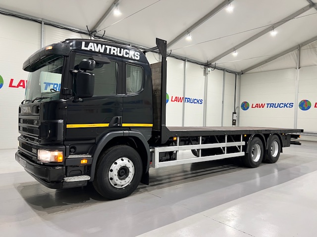 Scania P94 300 6×2 10 Tyre Rear Lift Flatbed