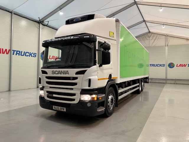 Scania P280 6×2 Rear Lift Day Cab Fridge Box Manual